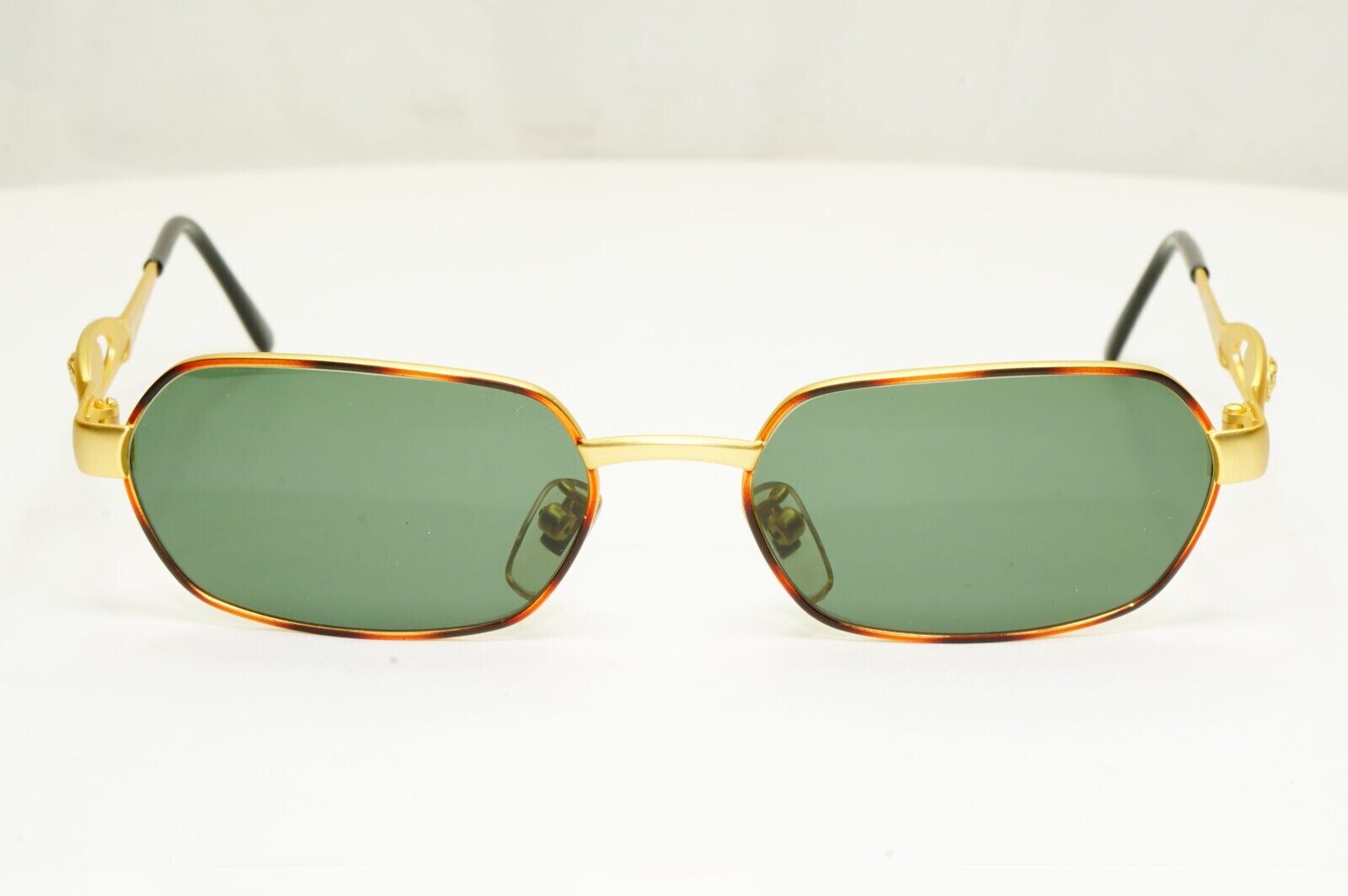 Gianni Versace 1996 Vintage Mens Metal Gold Medusa Sunglasses MOD S81 COL 14M