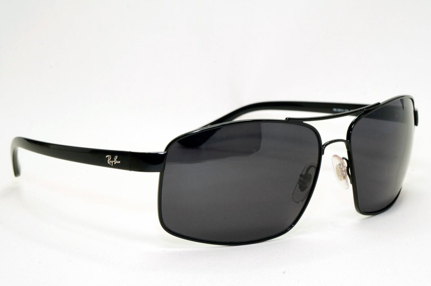 Ray-Ban Sunglasses with Custom Lenses Black Wrap RB 3604-CH 002/J0 62mm 260724