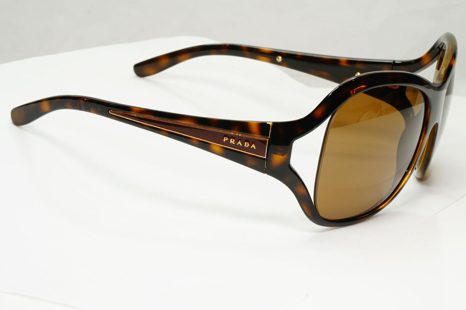 Prada 2009 Sunglasses Brown Tortoiseshell Square PR05LS SPR 05L 2AU-6S1 030123
