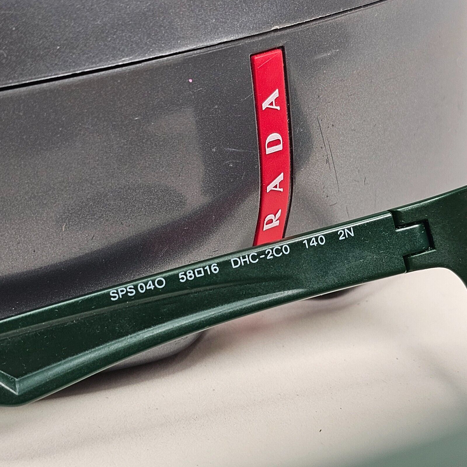 Prada Sunglasses 2012 Vintage Military Green Black PS04OS SPS 04O DHC-2C0 270924