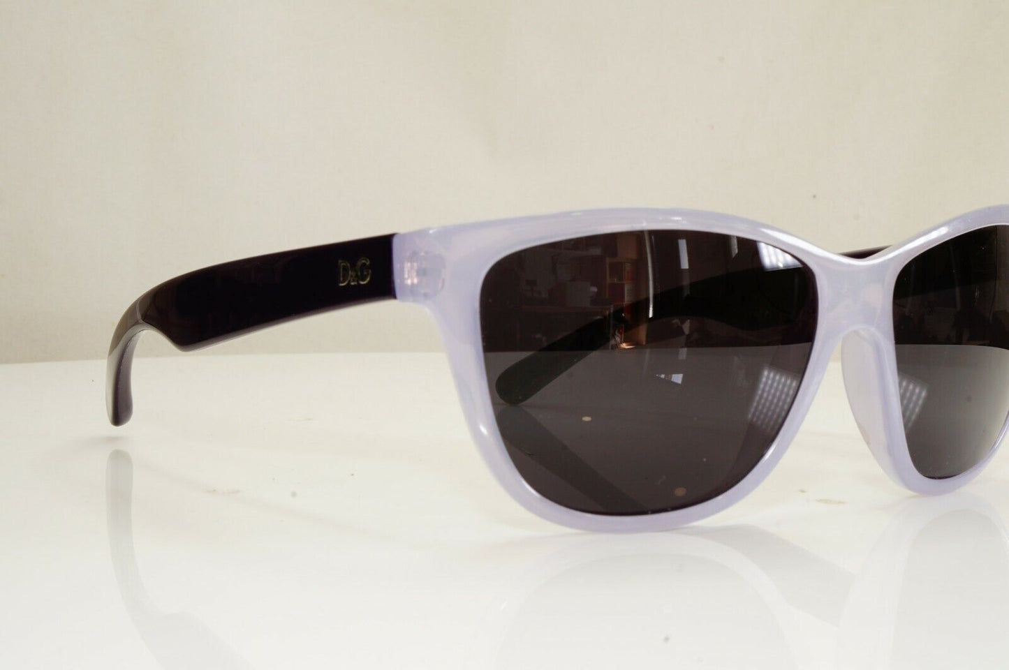Dolce & Gabbana Ice Grey Purple Womens Sunglasses Square D&G 8072 1634/13 28475