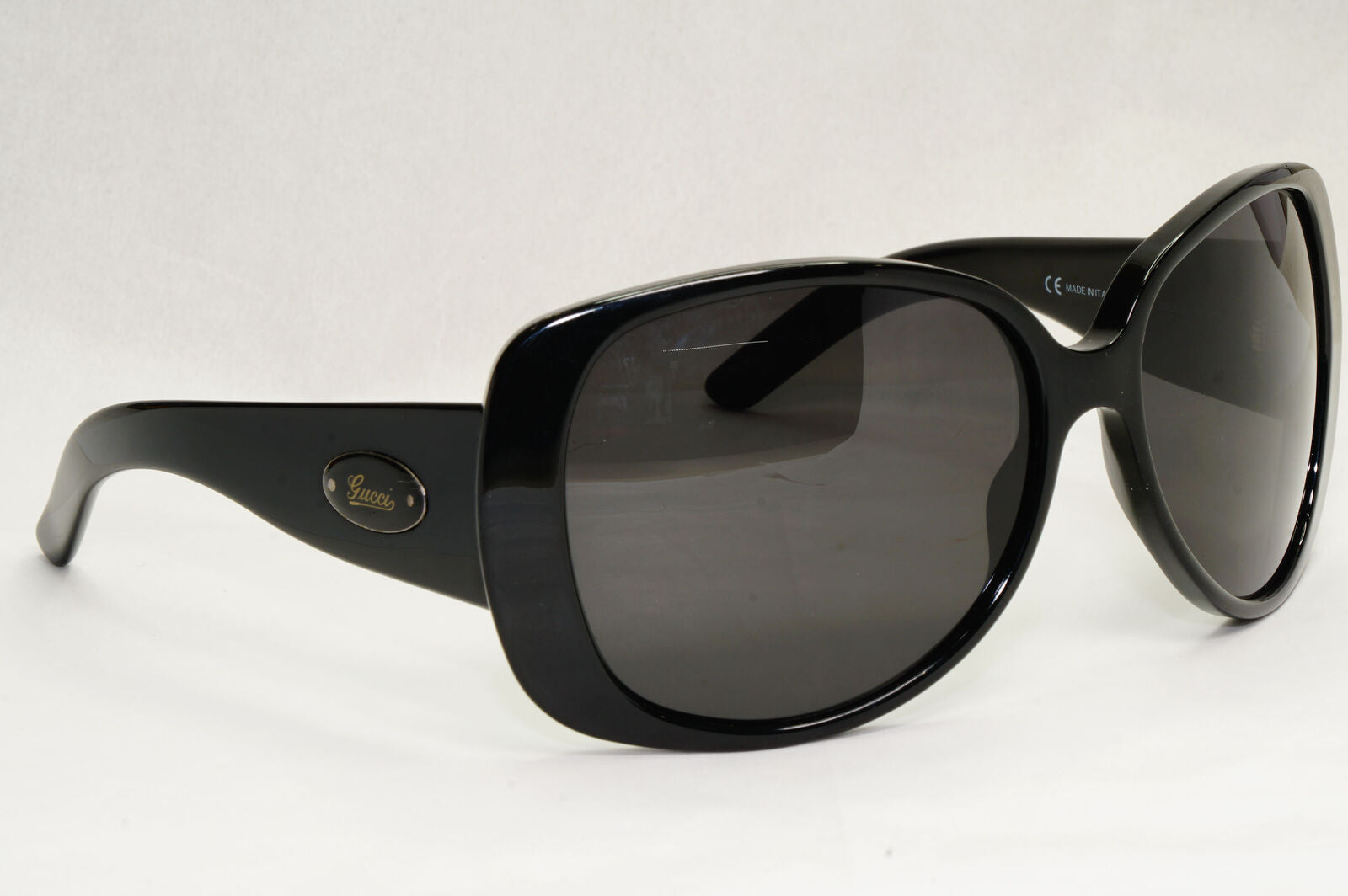 Gucci Sunglasses 2007 Vintage Black Square Large GG 2932/S 807LF 060324