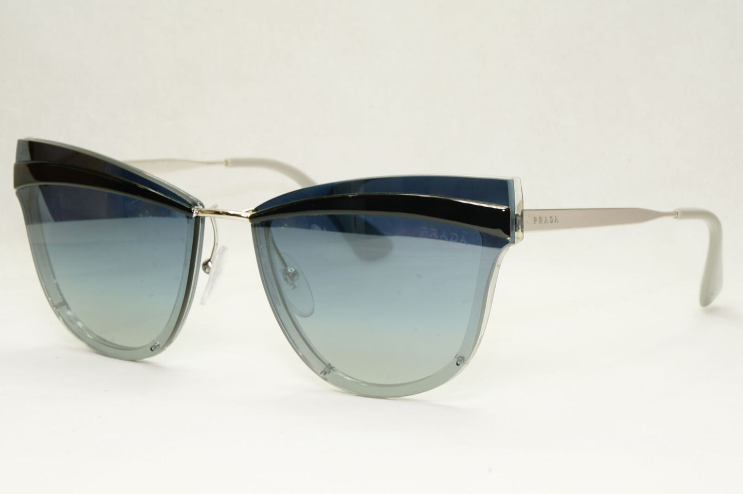 Prada Sunglasses Grey Blue Gradient Cinema Catwalk PR12US SPR 12U KI5-3A0
