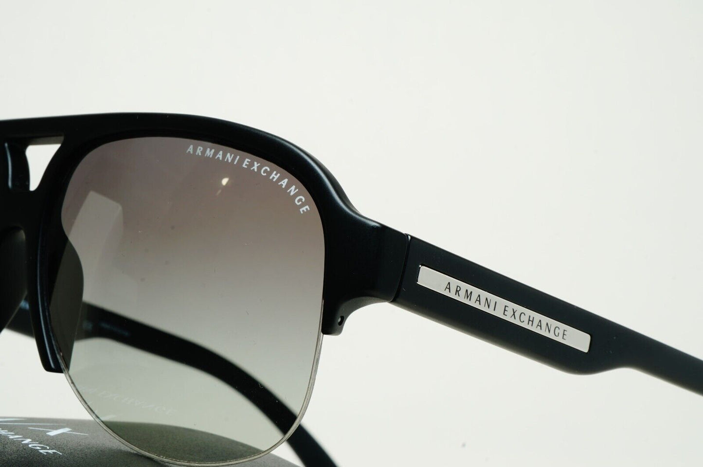 Armani Exchange Sunglasses 2015 Black Grey Pilot AX 4019 8078/11 221124