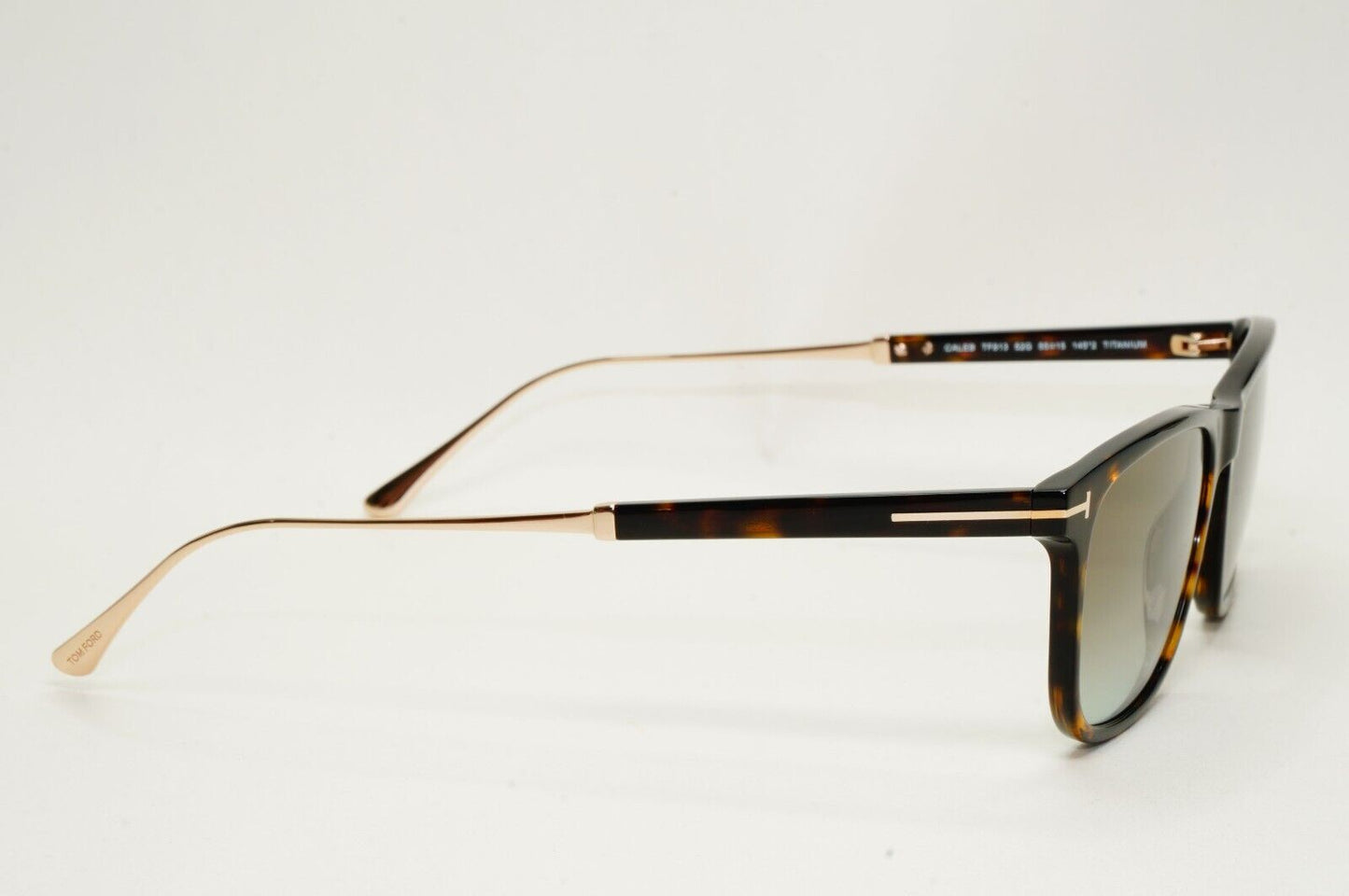 Tom Ford Sunglasses Caleb Titanium Brown Gold Japan FT0813 TF 813 52G 55mm