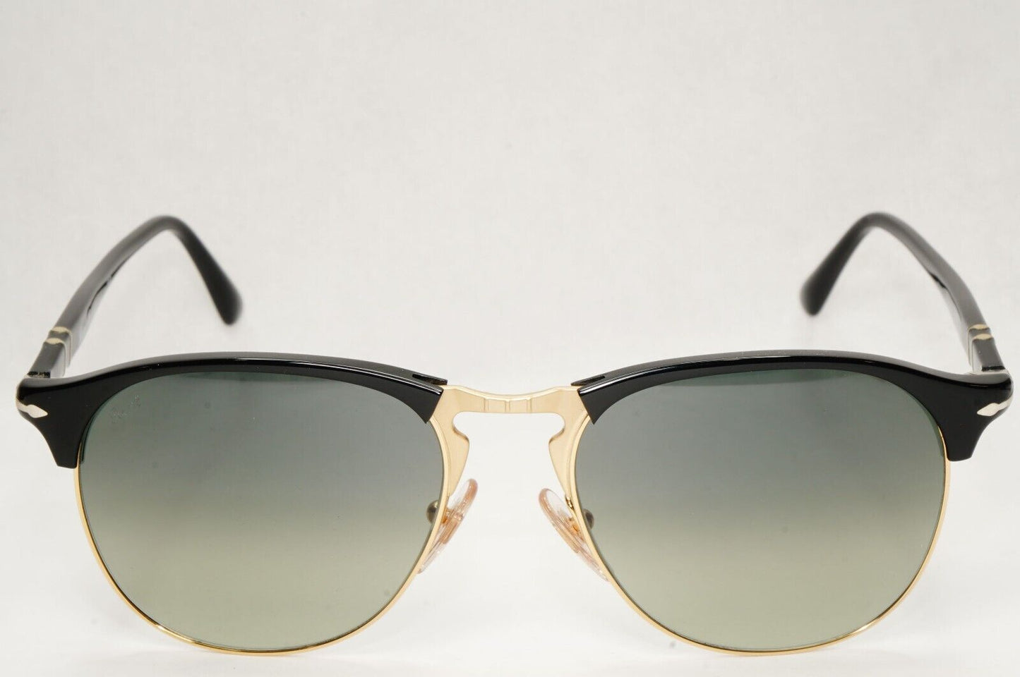 Persol Sunglasses 2015 Black Grey Gradient Pilot Vintage 8649-S 95/71 56mm