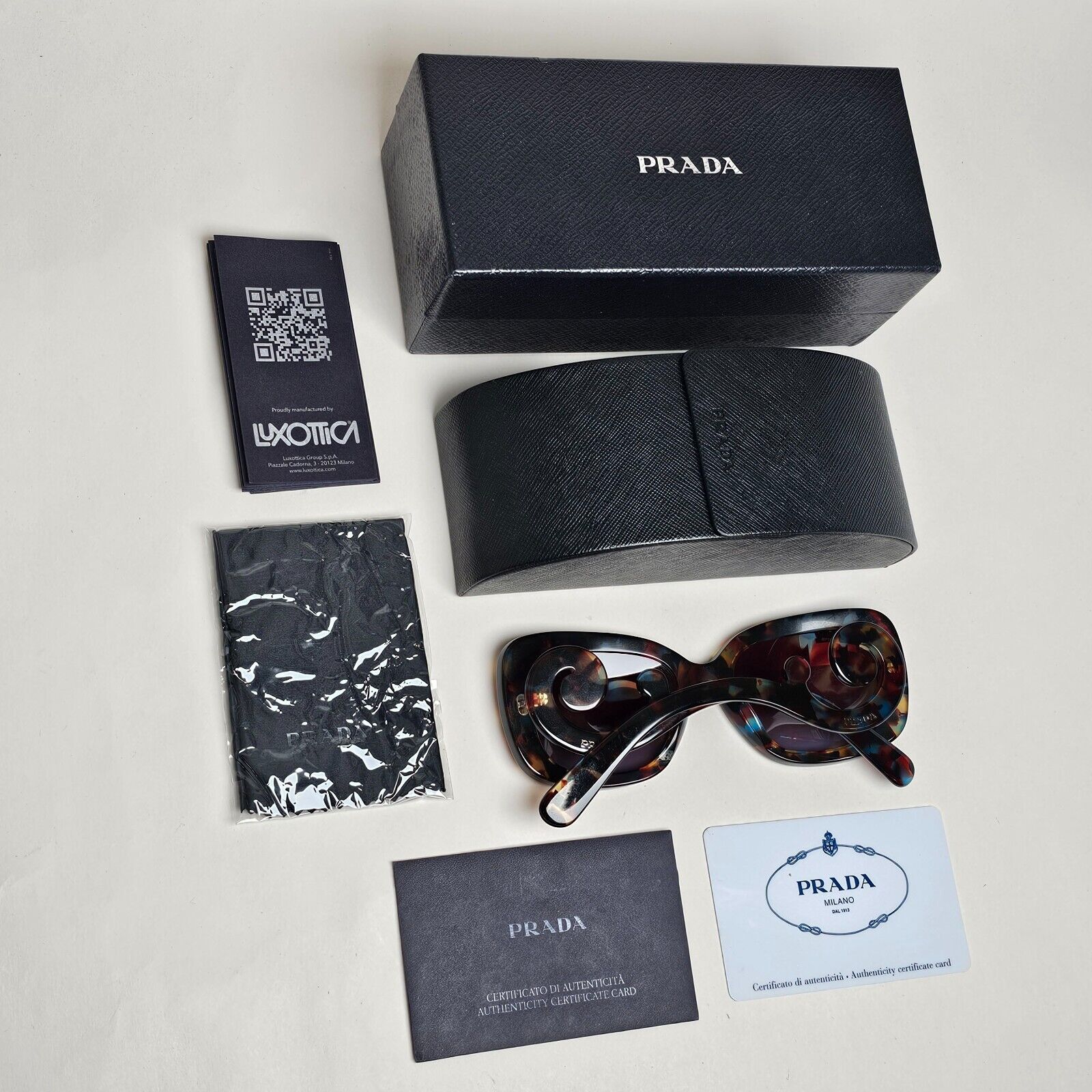 Prada Sunglasses Baroque Swirl Fantasy Marble PR27OS SPR 27O NAG-0A4 290125