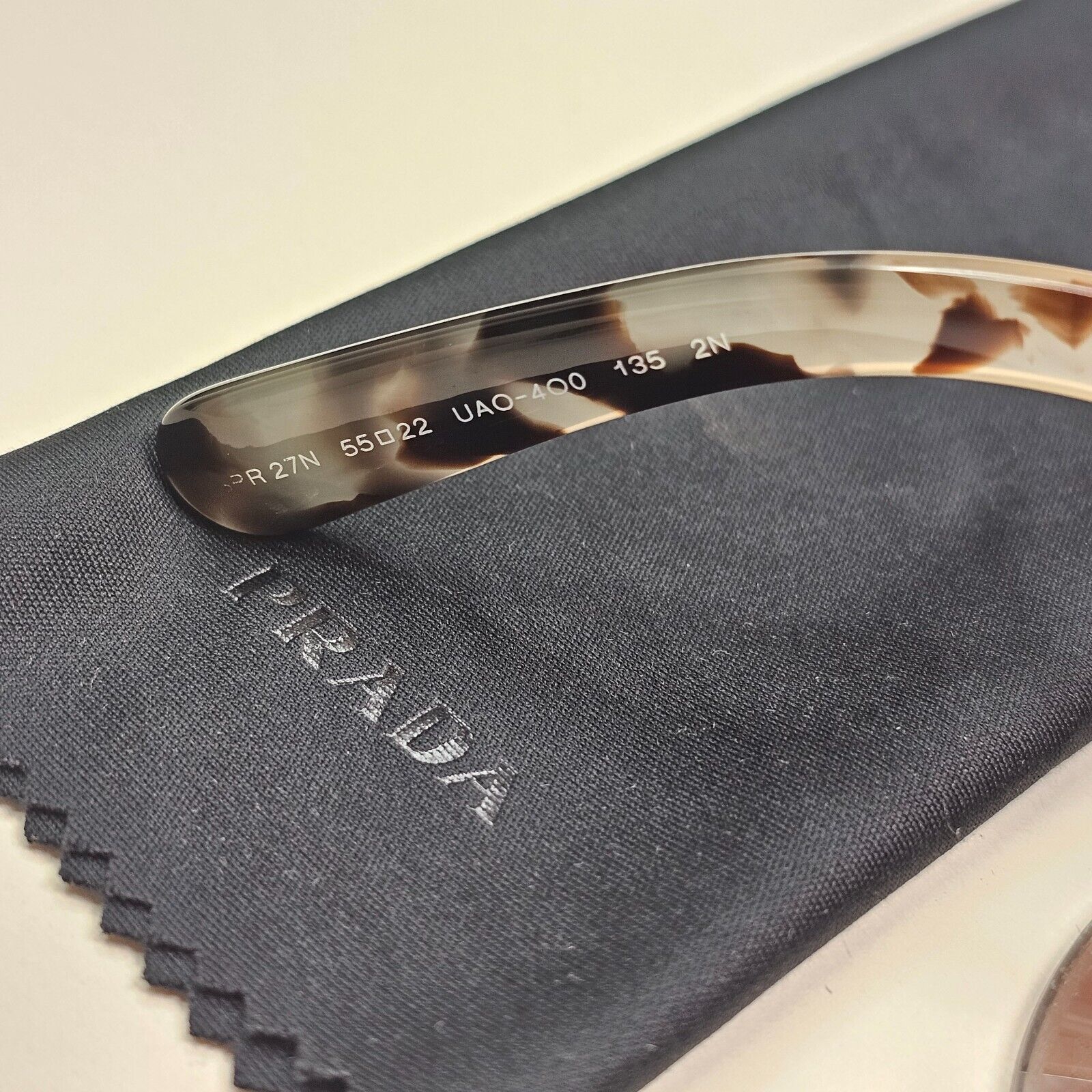Prada Sunglasses Swirl Baroque Round Brown Black PR27NS SPR 27N UAO-4O0 250924