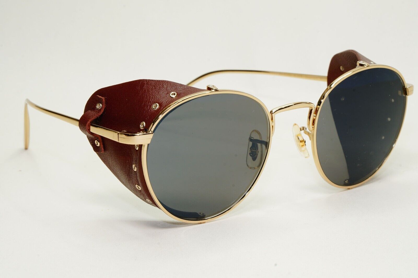 Oliver Peoples Sunglasses Cesarino-L Gold Grey Side Shields OV 1323S  5145/R5