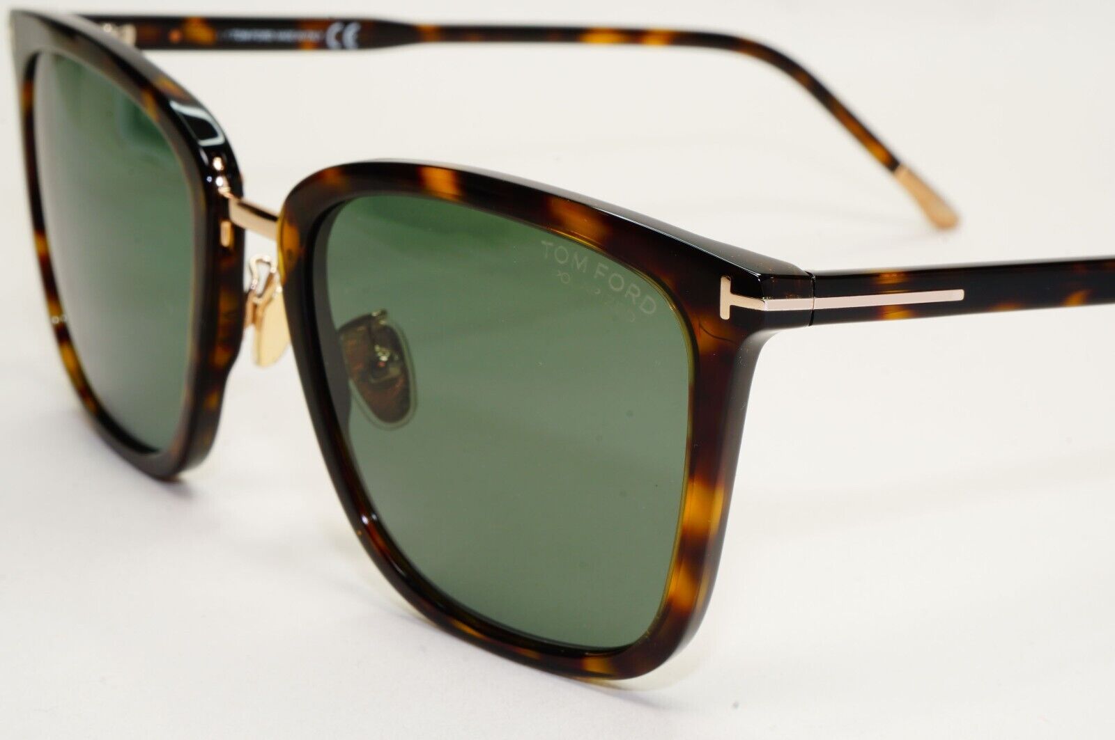 Tom Ford Sunglasses Polarised Brown Tortoiseshell Green FT0949-D TF 949-D 52R