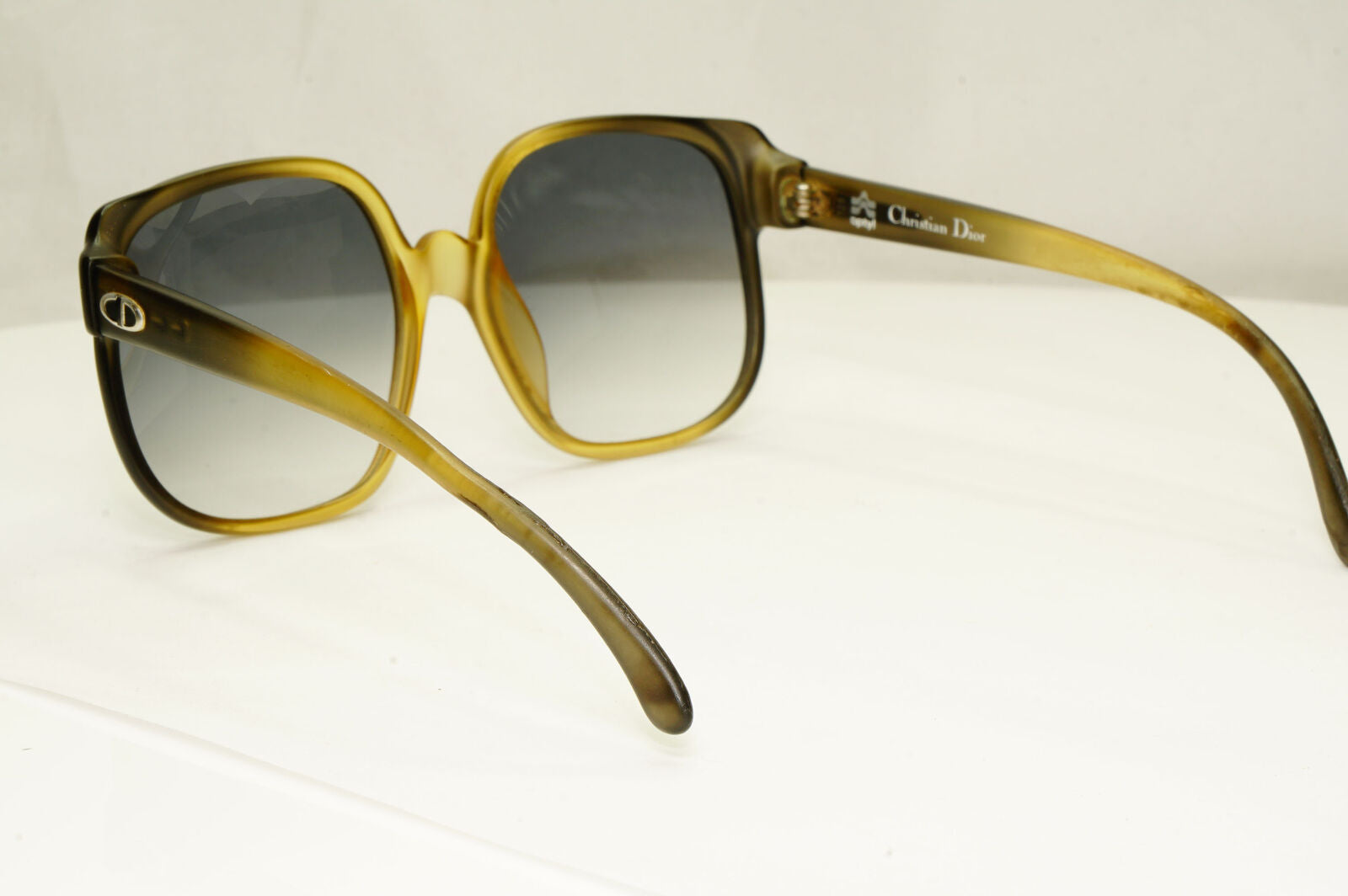 Christian Dior Green 1990s Germany Womens Vintage Sunglasses 2017 20 36393