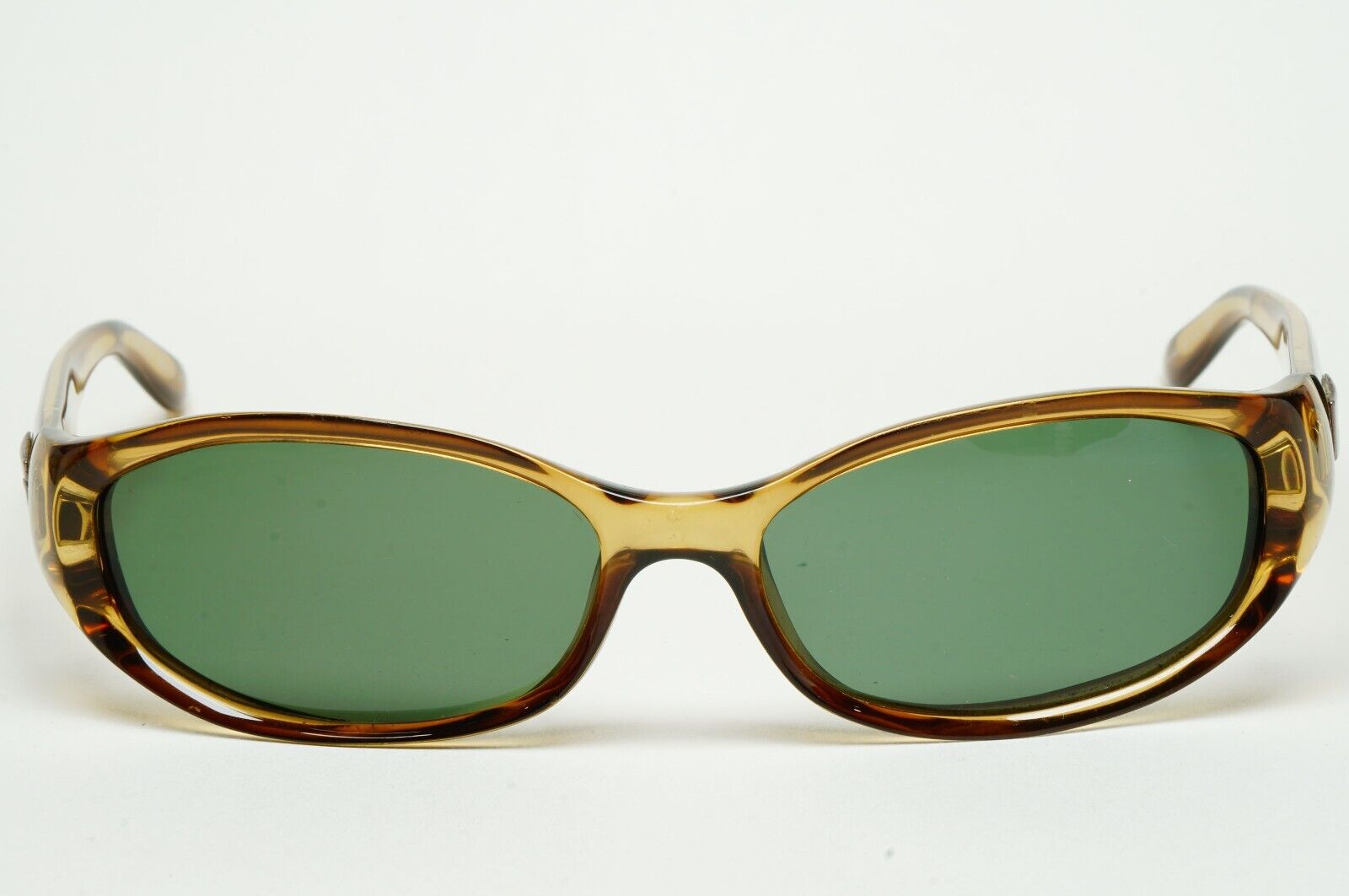 Gucci Sunglasses 1998 Vintage Honey Transparent Brown Green GG 2456/S K02 290125