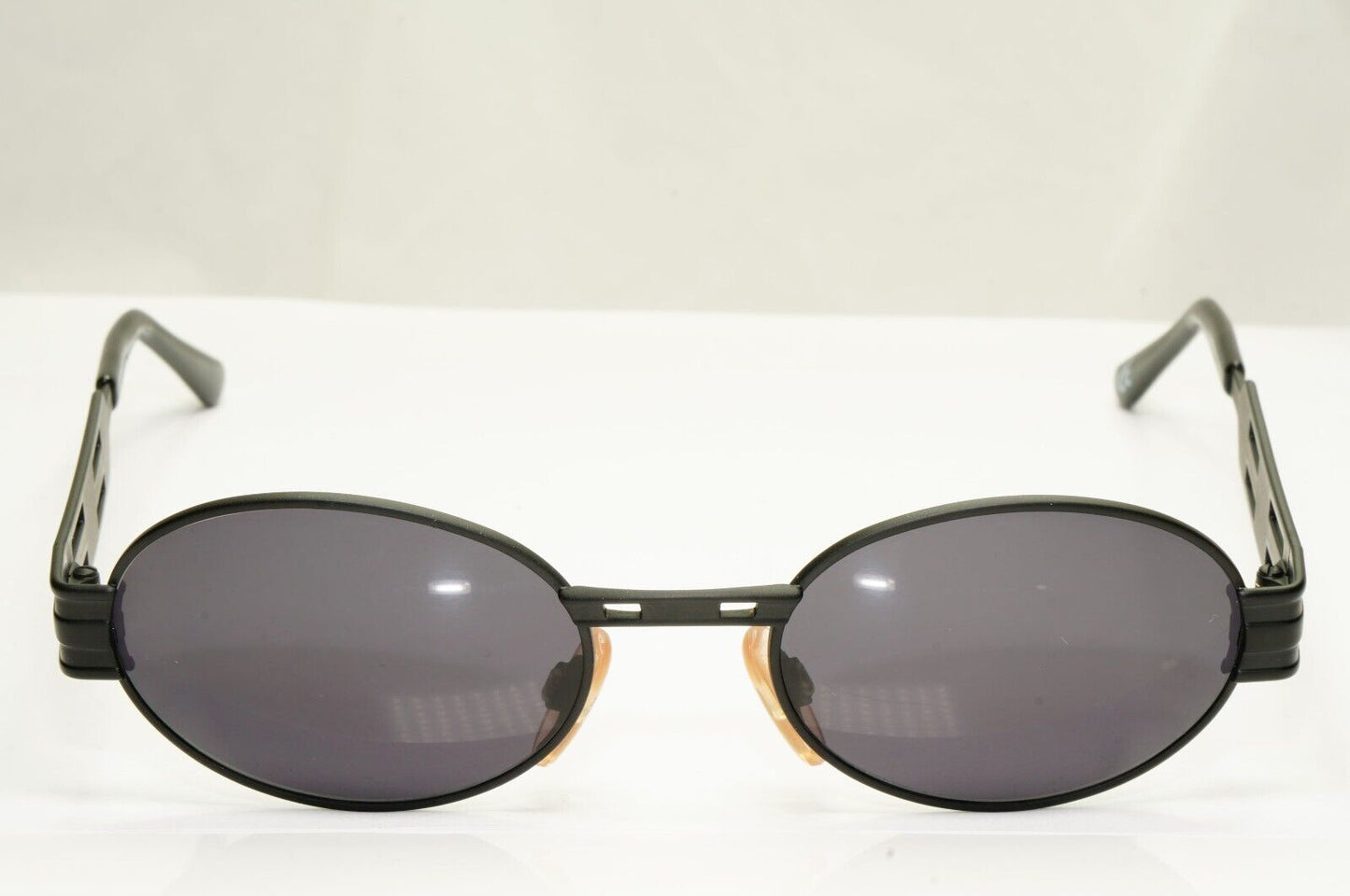 Versus 1996 by Gianni Versace Vintage Matte Black Sunglasses MOD R06 COL 09M