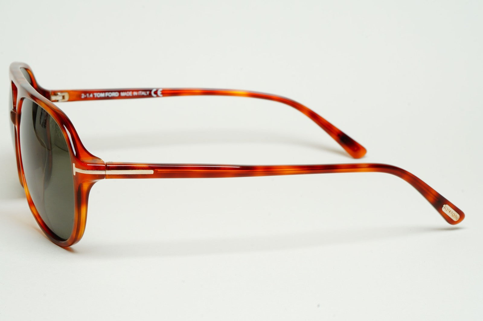 Tom Ford Sunglasses Jared Brown Tortoise Green Pilot FT0331 TF 331 52N 58mm