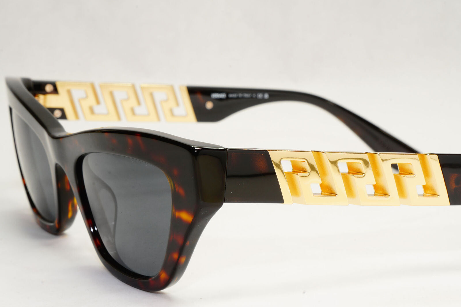 Versace Sunglasses Greca Gold Brown Tortoise Rectangle MOD VE 4419 108/87