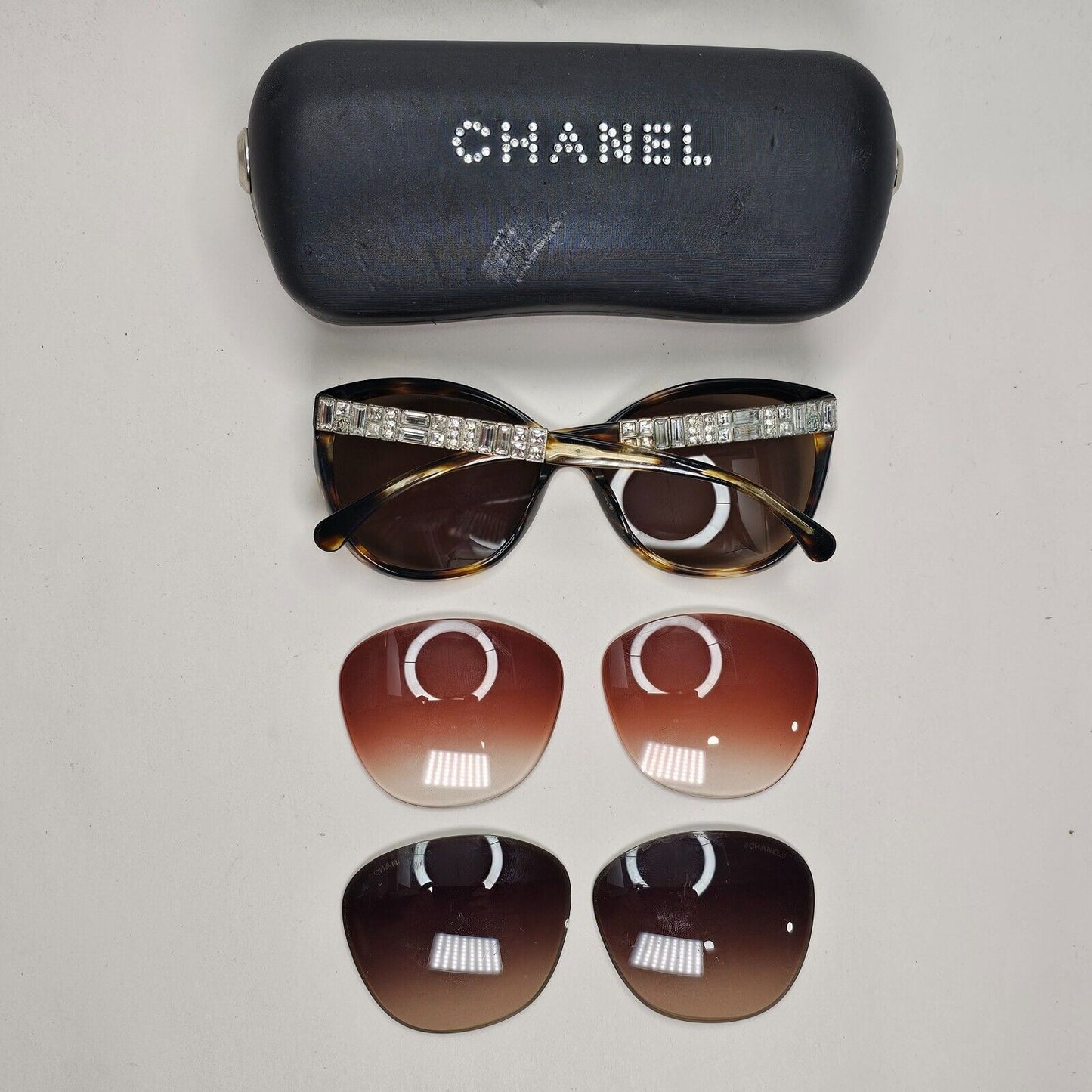 Chanel Sunglasses 2012 Vintage Bijou Collection Brown 5309-B c.1498/S5 301024