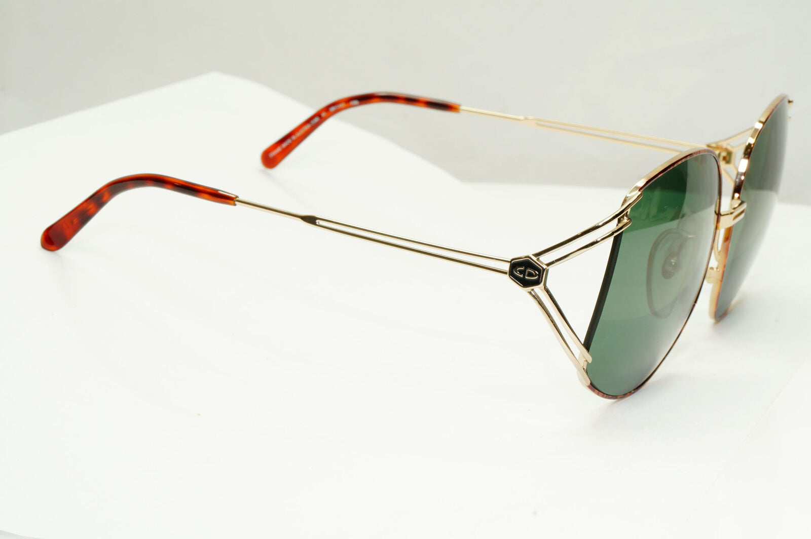 Dior 1990s Vintage Sunglasses Austria Gold Brown Green Square 2590 41 251122