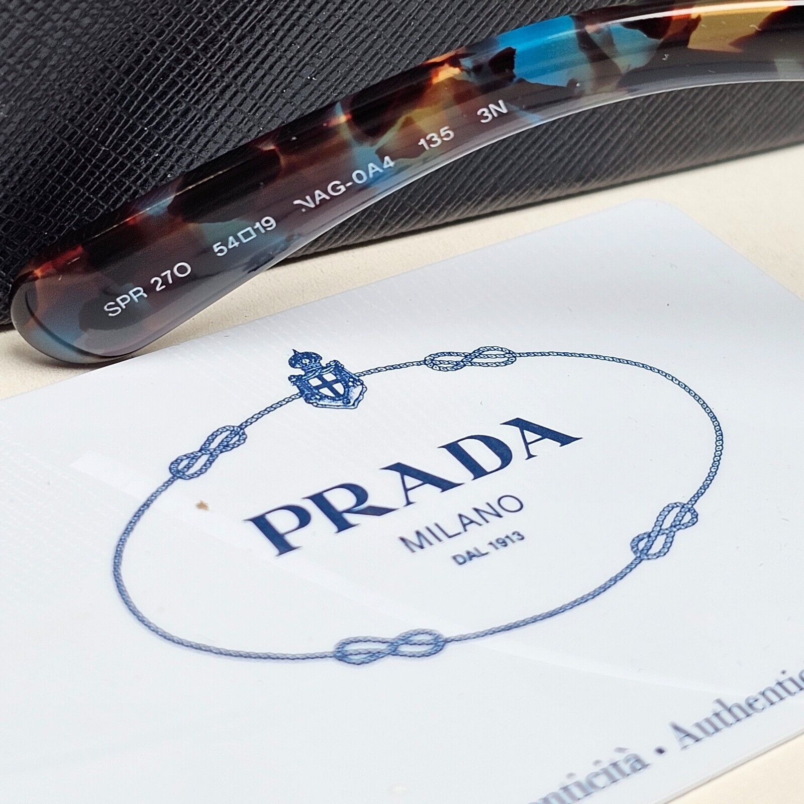 Prada Sunglasses Baroque Swirl Fantasy Marble PR27OS SPR 27O NAG-0A4 290125