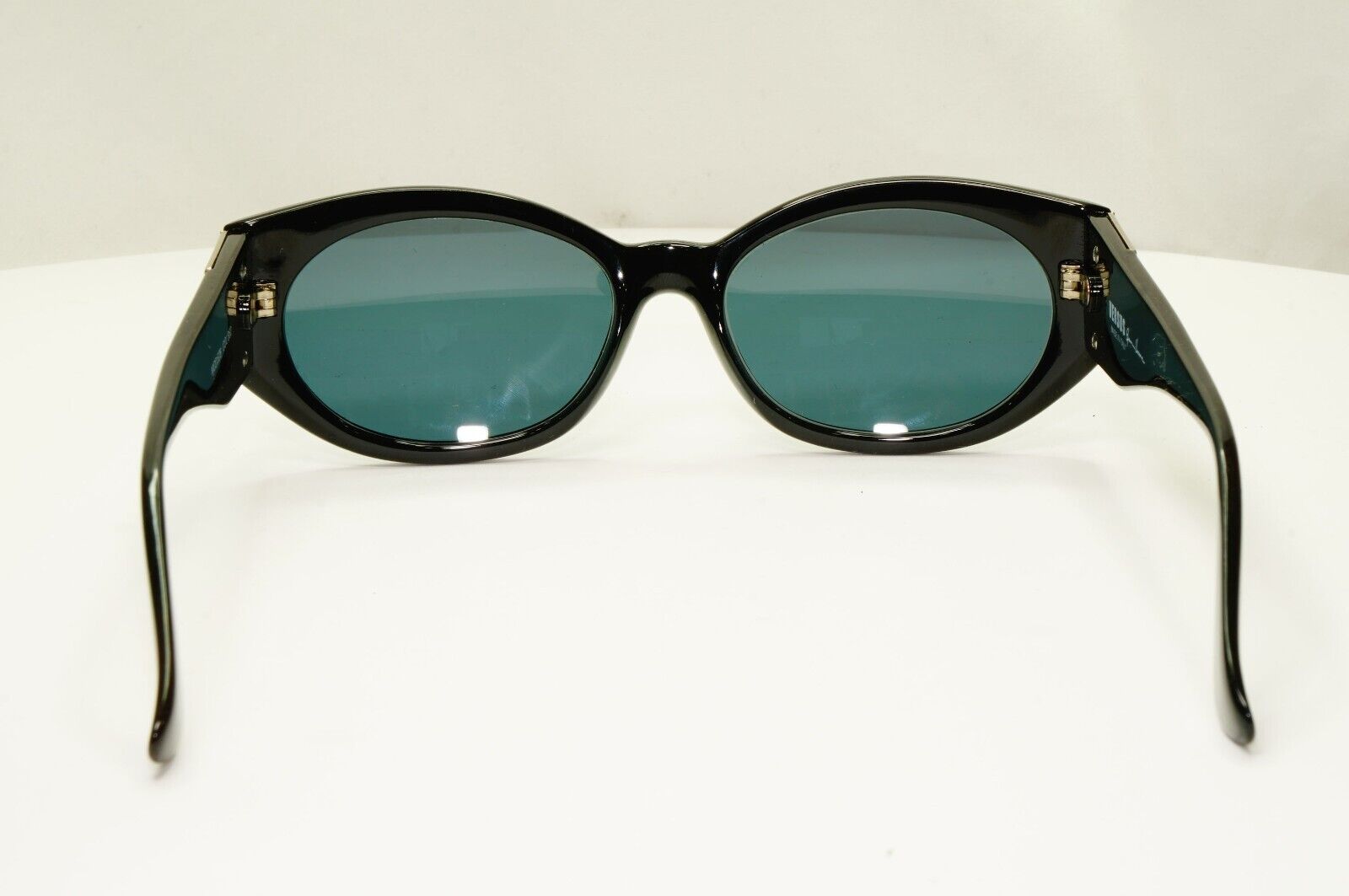 Versus Sunglasses 1995 Vintage Black Silver  by Gianni Versace MOD EZ6 COL 852