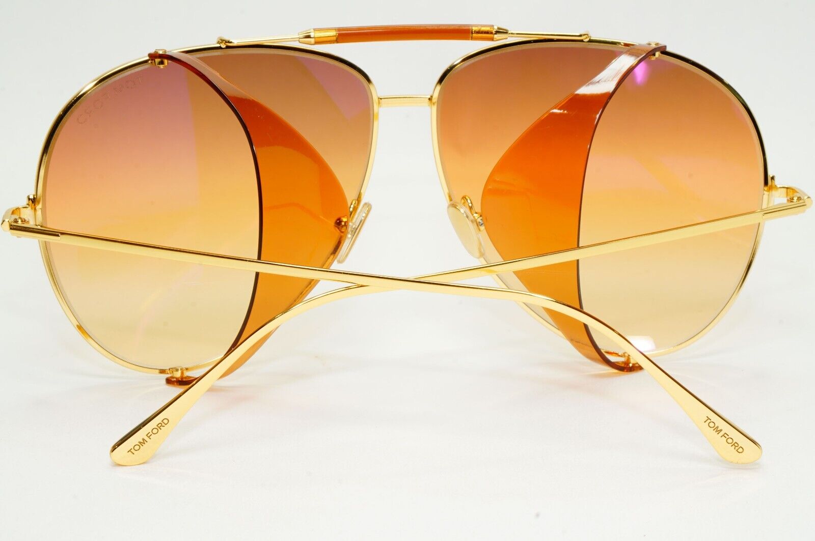 Tom Ford Sunglasses Jack-02 Oversized Unisex Large Pilot Gold FT0900 TF 900 30F