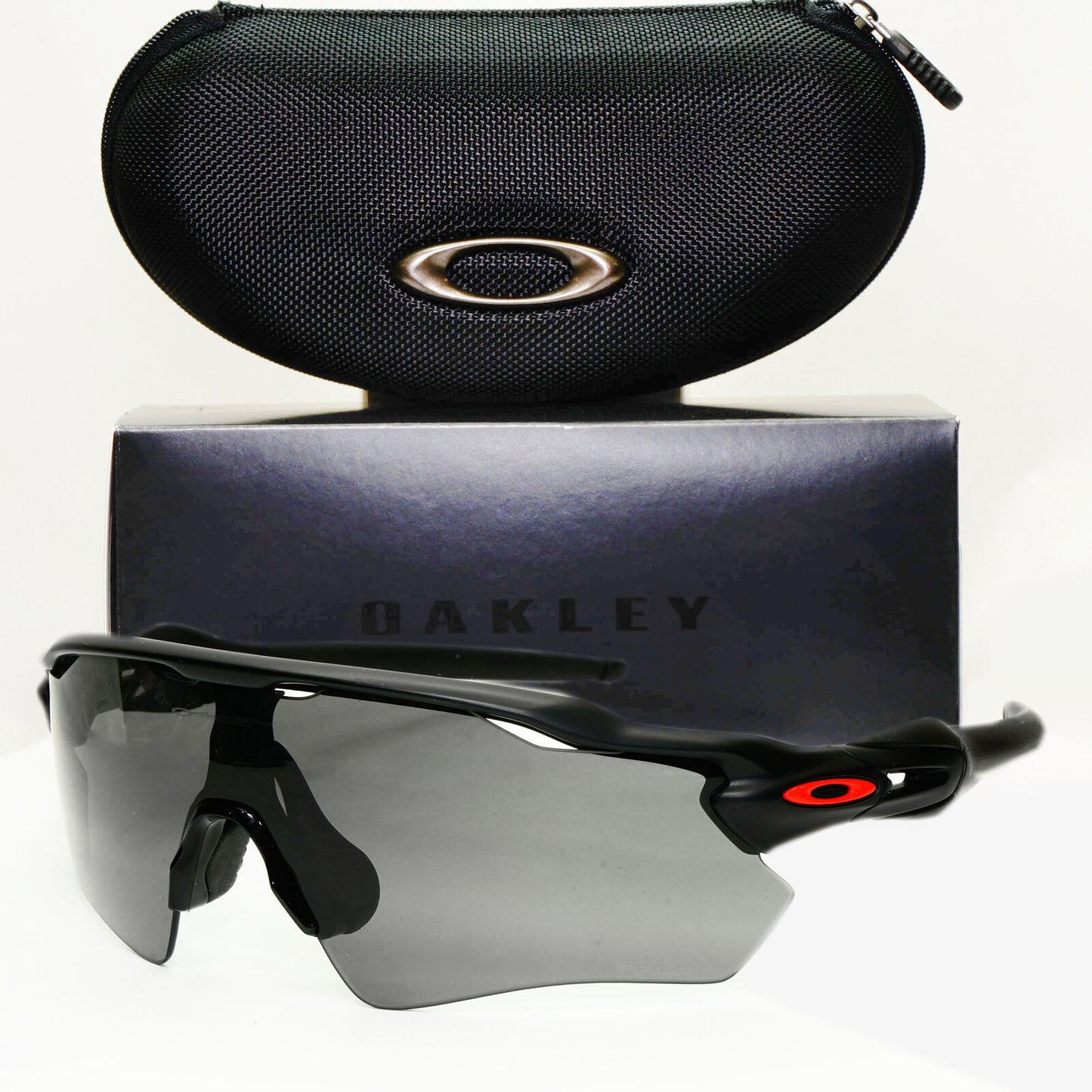 Oakley Radar EV Path Sunglasses Shield Visor Black Wrap OO 9208 C4