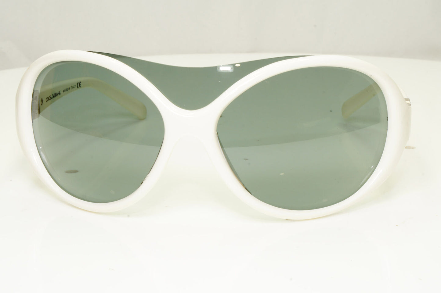 Authentic Dolce & Gabbana Vintage Sunglasses Crystal White DG 6001 508/87 34557