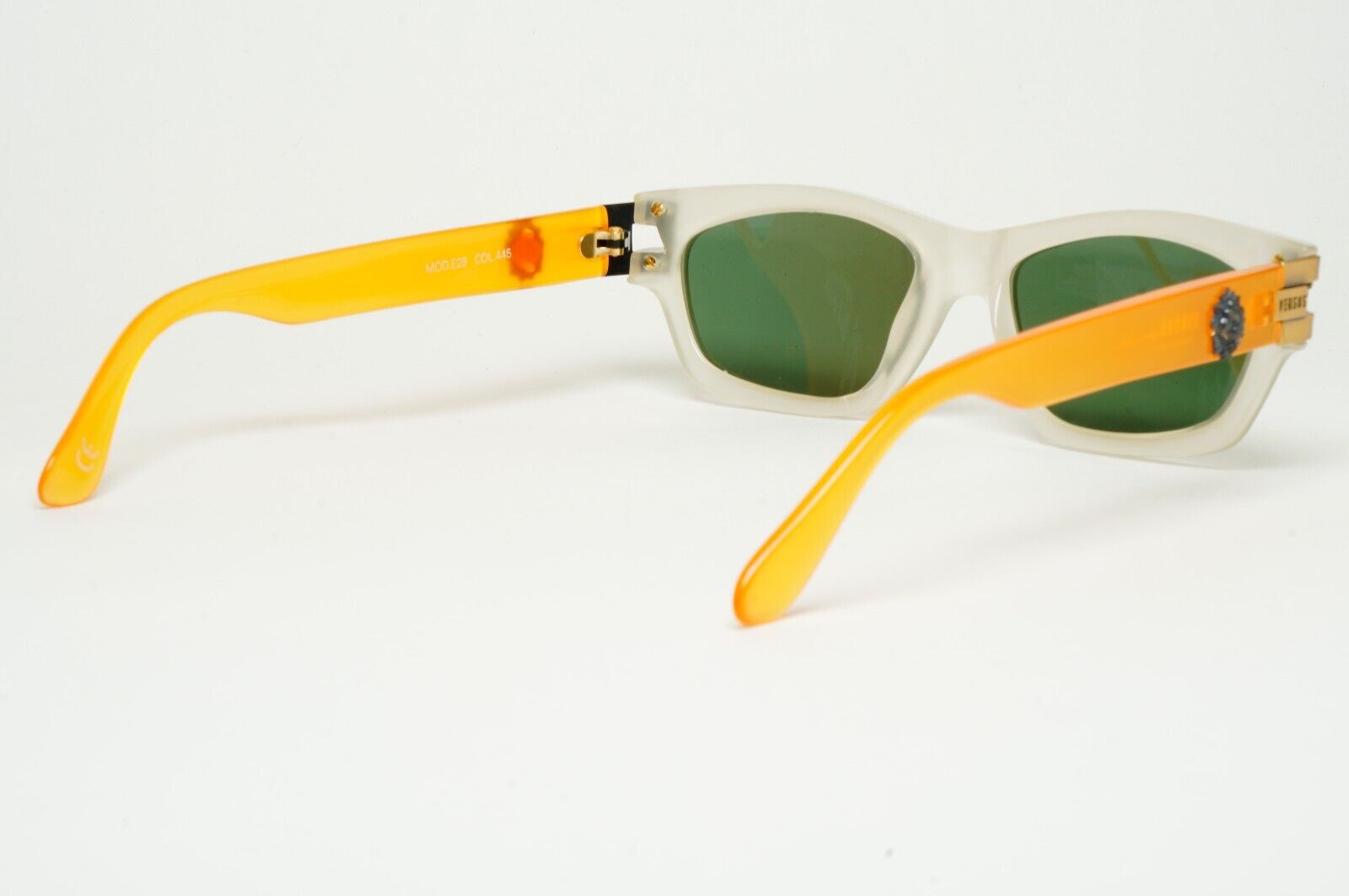 Versus Sunglasses 1996 by Gianni Versace Vintage Honey Lion MOD E29 COL 445