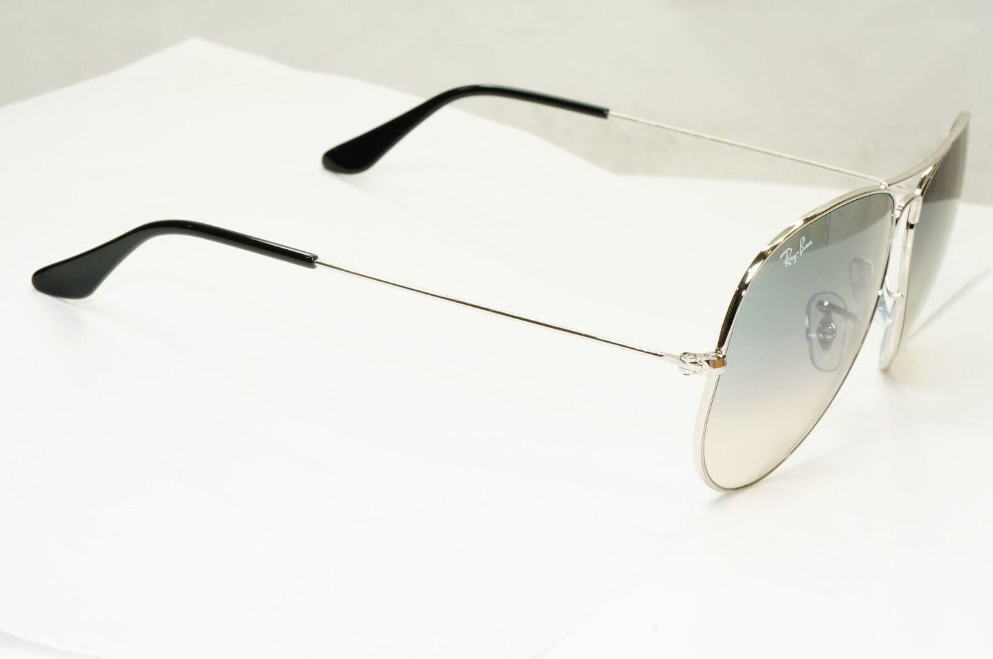 Ray-Ban Sunglasses Aviator Silver Grey Gradient Large Metal RB 3025 003/32 62mm