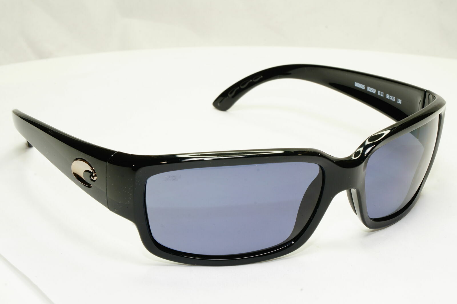 Costa Del Mar Black Polarized Sunglasses Caballito Mens 06S9025 902505 CL 11