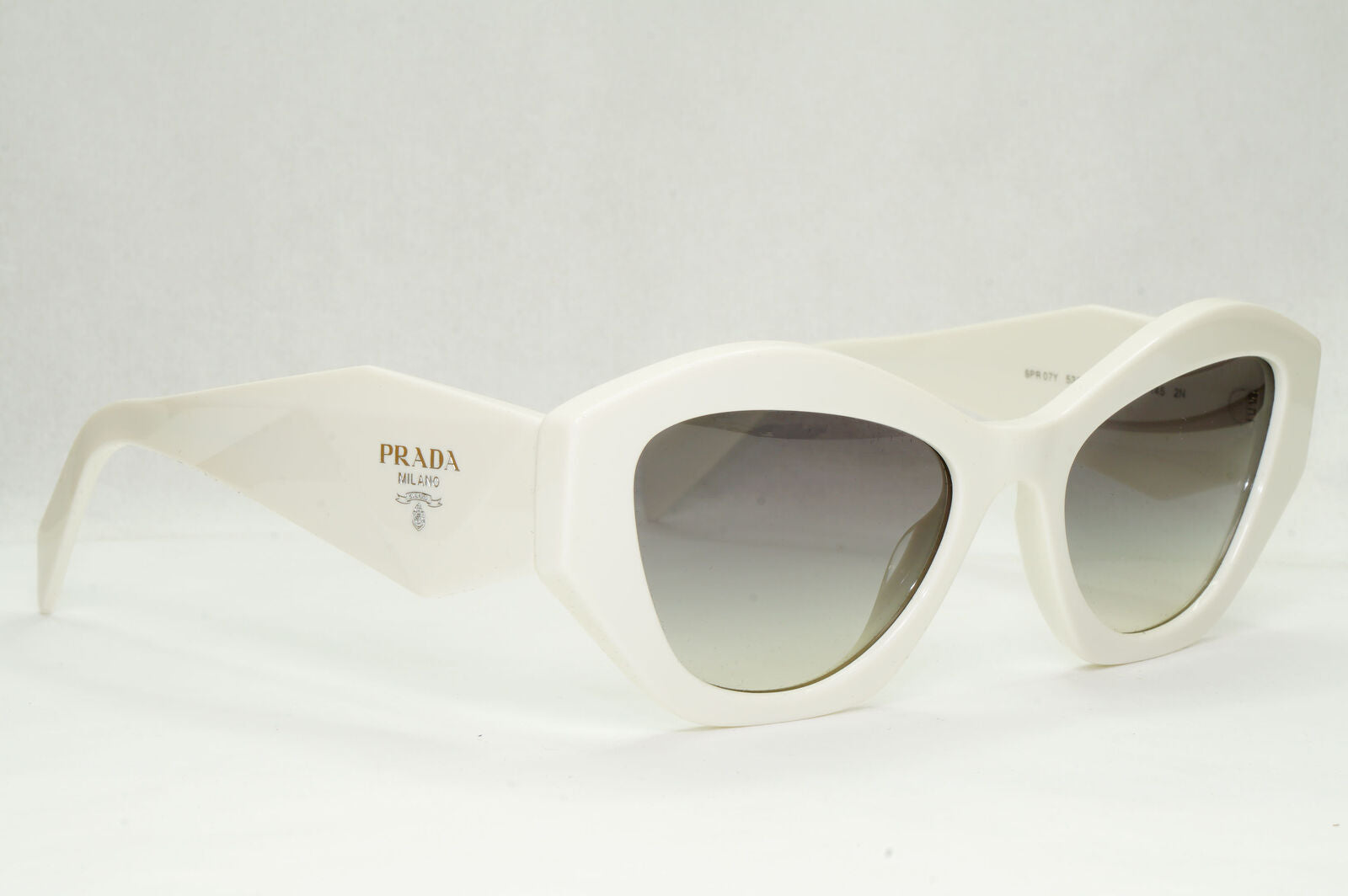 Prada Sunglasses Symbole White Grey Gradient PR07YS SPR 07Y 142-130