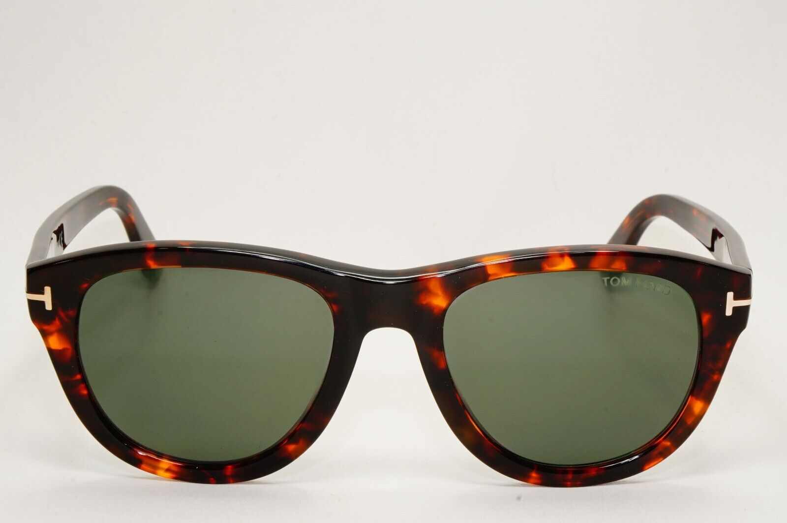Tom Ford Sunglasses Benedict Brown Tortoiseshell Havana Green FT0520 TF 520 52N