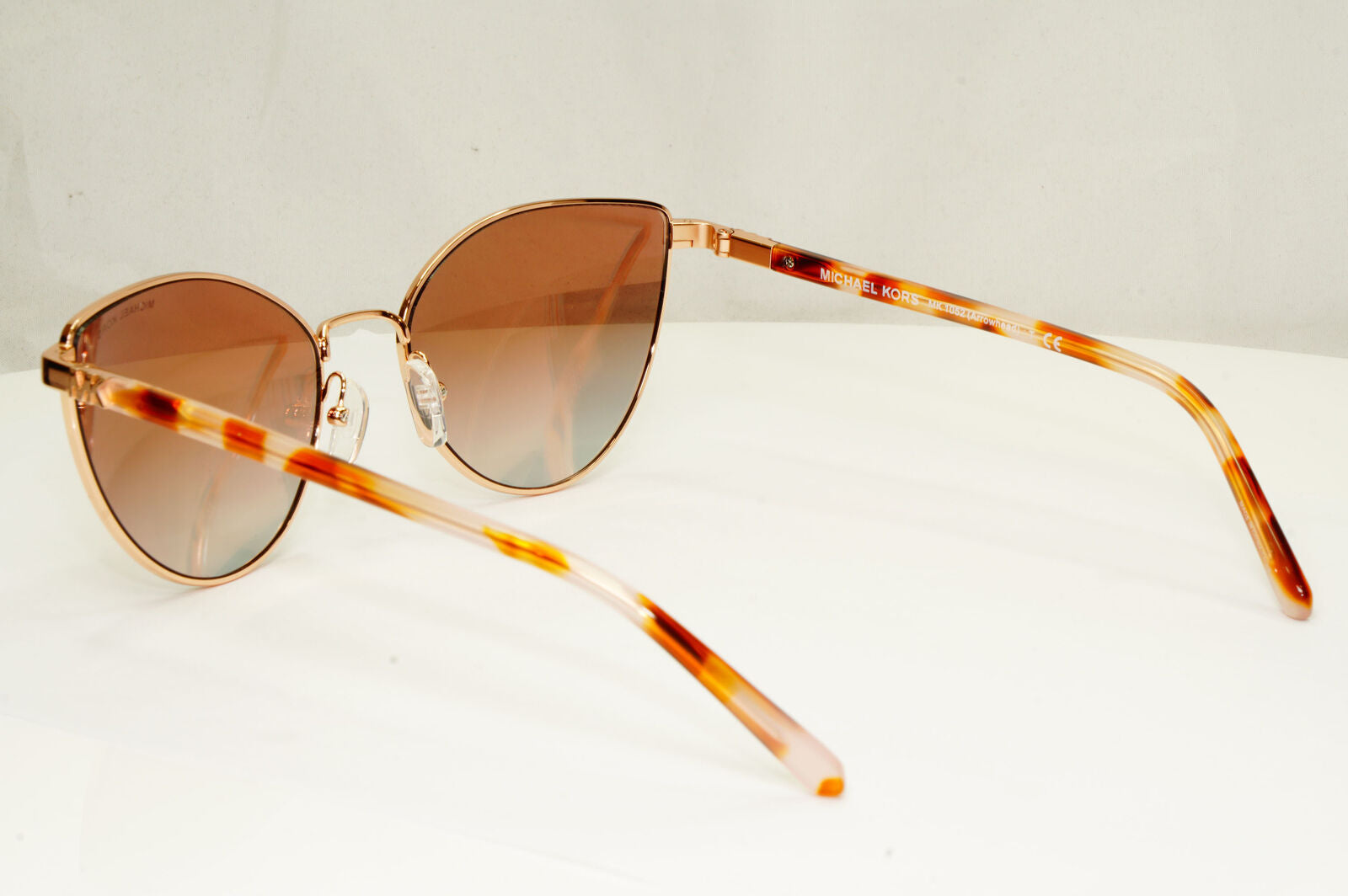 Michael Kors Womens Mirror Rose Gold Metal Sunglasses MK 1052 Arrowhead 11086F