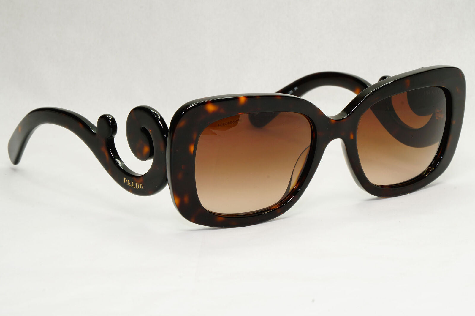 Prada Sunglasses Baroque Swirl Square Brown PR27OS SPR 27O 2AU-6S1 200124
