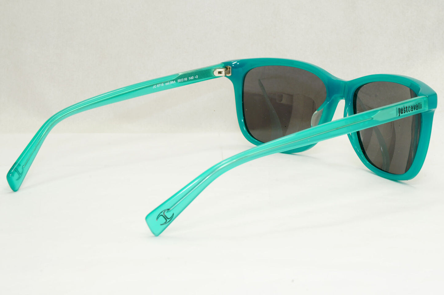 Just Cavalli Sunglasses Turquoise Blue Green Square JC 671S COL 96A 210124