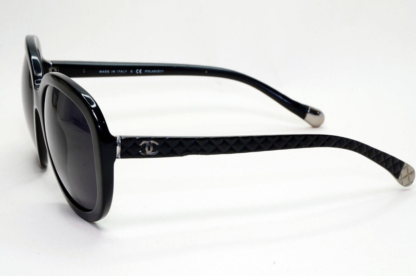 Chanel Sunglasses 2013 Vintage Black Quilted Square 5328 c.501/S8 051124
