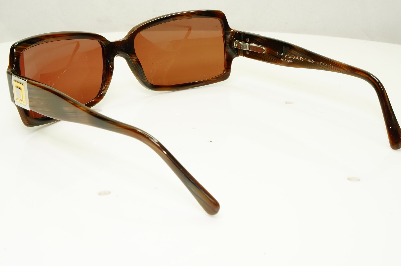 Authentic Bvlgari Womens Vintage Sunglasses Brown 830 591/3 35726