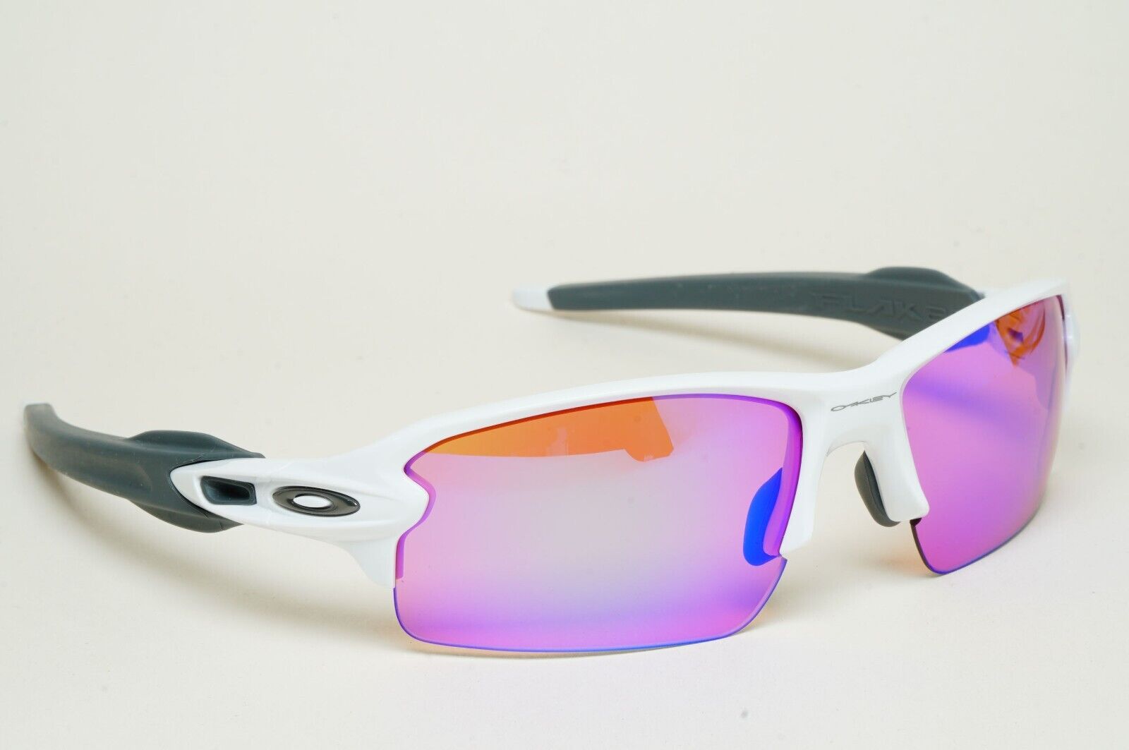 Oakley Sunglasses Flak 2.0 Prizm Golf Wrap White Grey OO 9295 06 59mm