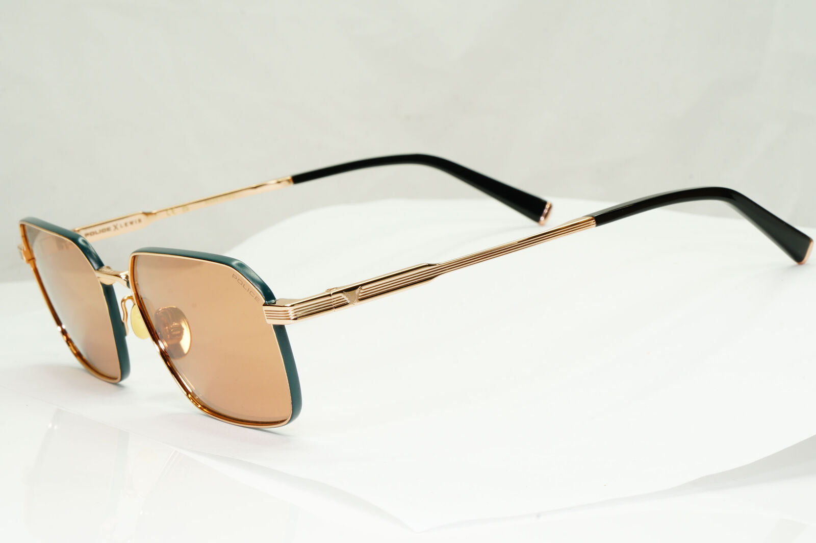 Police Lewis Hamilton F1 Sunglasses Gold Brown LEWIS 45 SPL G33 COL 2AMC 56mm