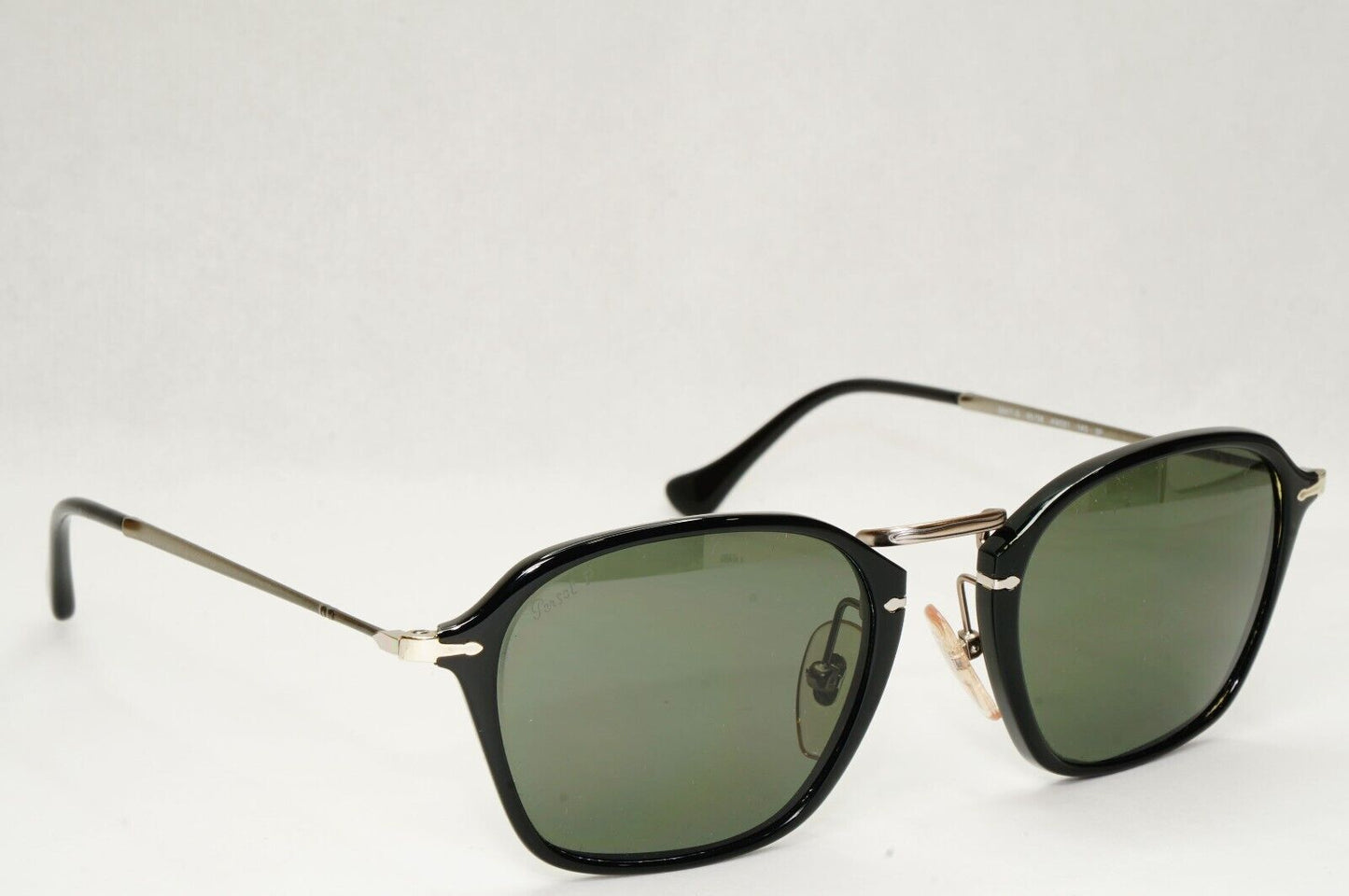 Persol Sunglasses 2012 Polarized Reflex Edition Black Grey Green 3047-S 95/58