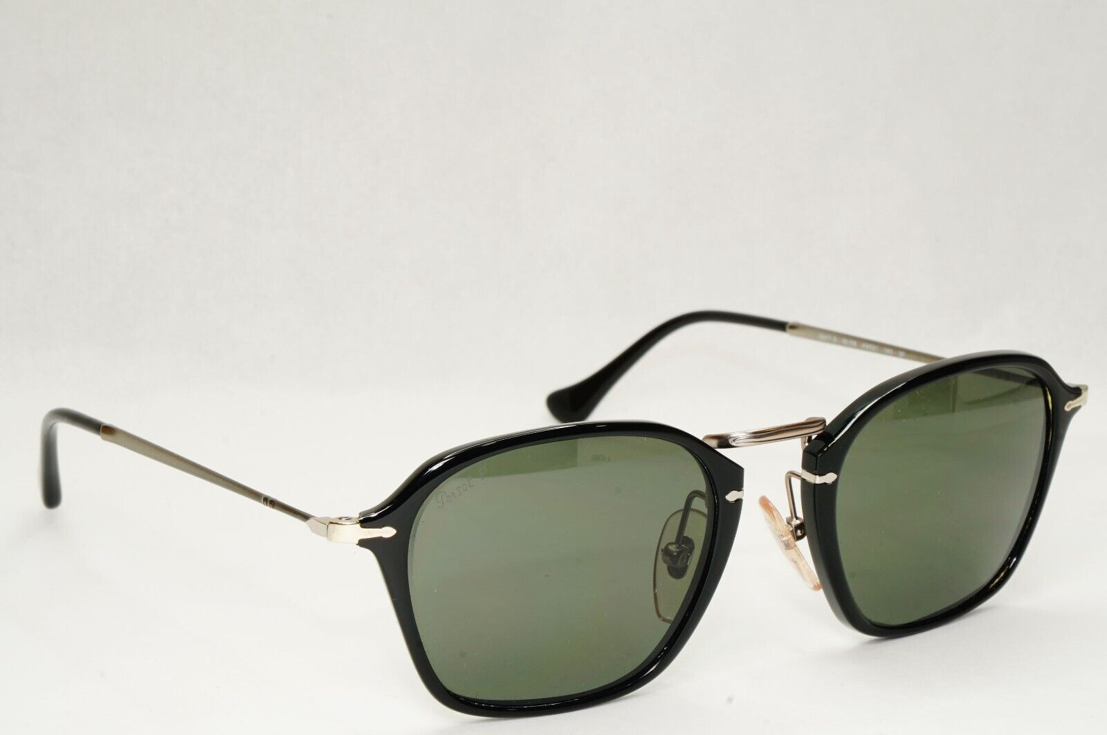 Persol Sunglasses 2012 Polarized Reflex Edition Black Grey Green 3047-S 95/58