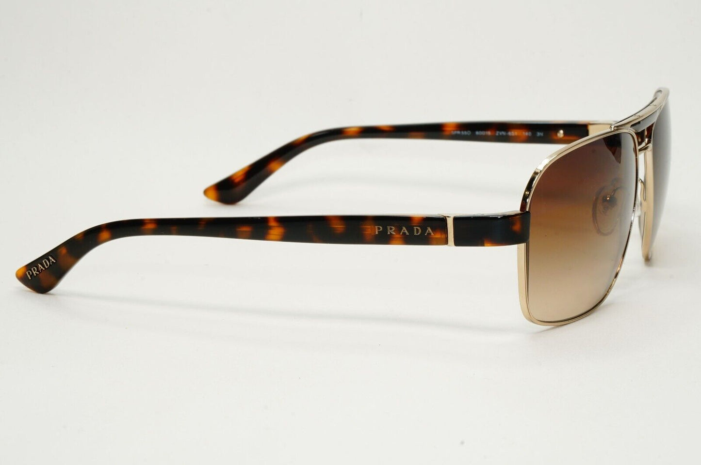 Prada Sunglasses 2013 Vintage Gold Brown Pilot PR55OS SPR 55O ZVN-6S1 120824