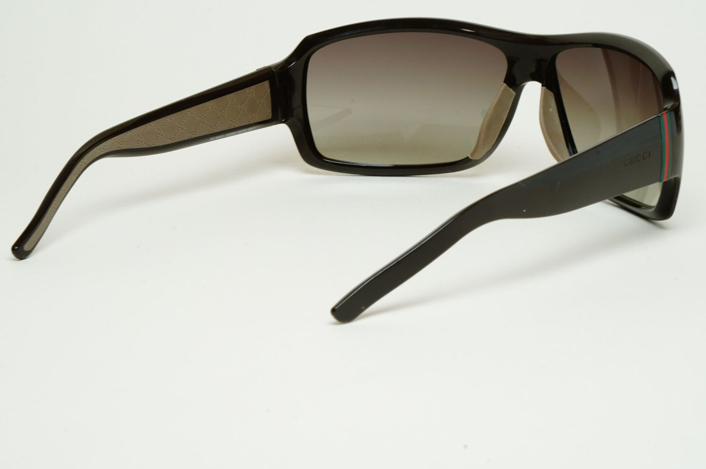 Gucci Sunglasses 2007 Vintage Dark Brown Wrap Gradient GG 1012/S COKDB 140325