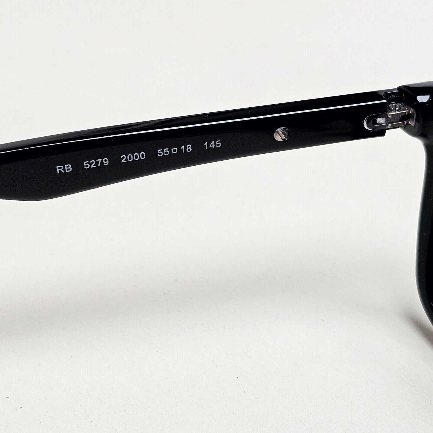 Ray-Ban Sunglasses with Custom Lenses Square Black RB 5279 2000 55mm 211124