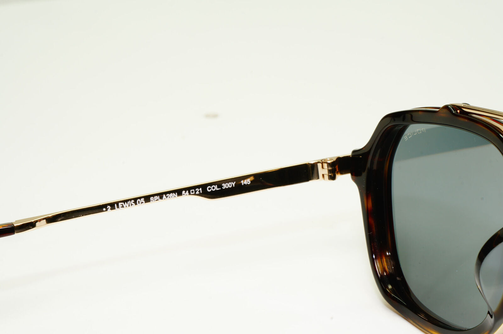 Police Lewis Hamilton F1 Sunglasses Brown Gold Green Tortoise SPL A26N COL 300Y