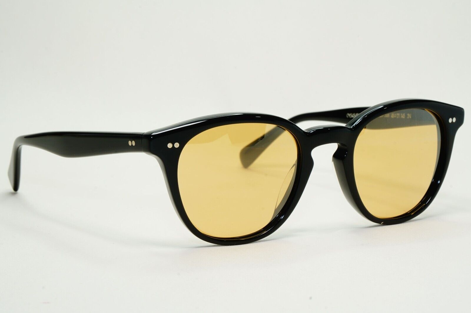 Oliver Peoples Desmon Sunglasses Black Yellow Mustard OV 5454SU 1005/0F 48mm