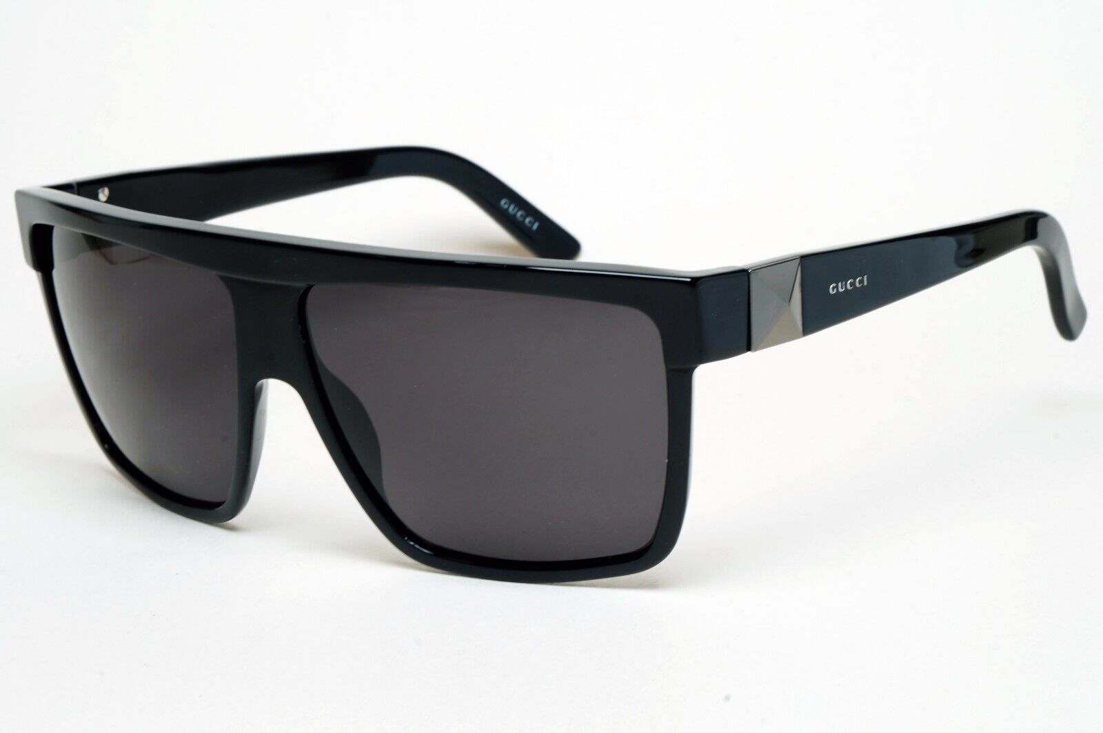 Gucci Sunglasses 2011 Vintage Black Square Large GG 3100/S 8073C 290125