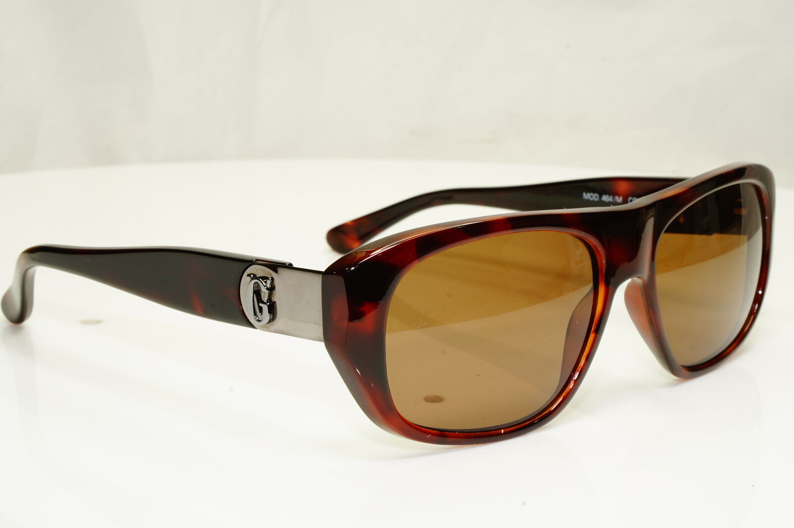 Gianni Versace 1996 Mens Vintage Brown Square Sunglasses GV MOD 464/M COL 900