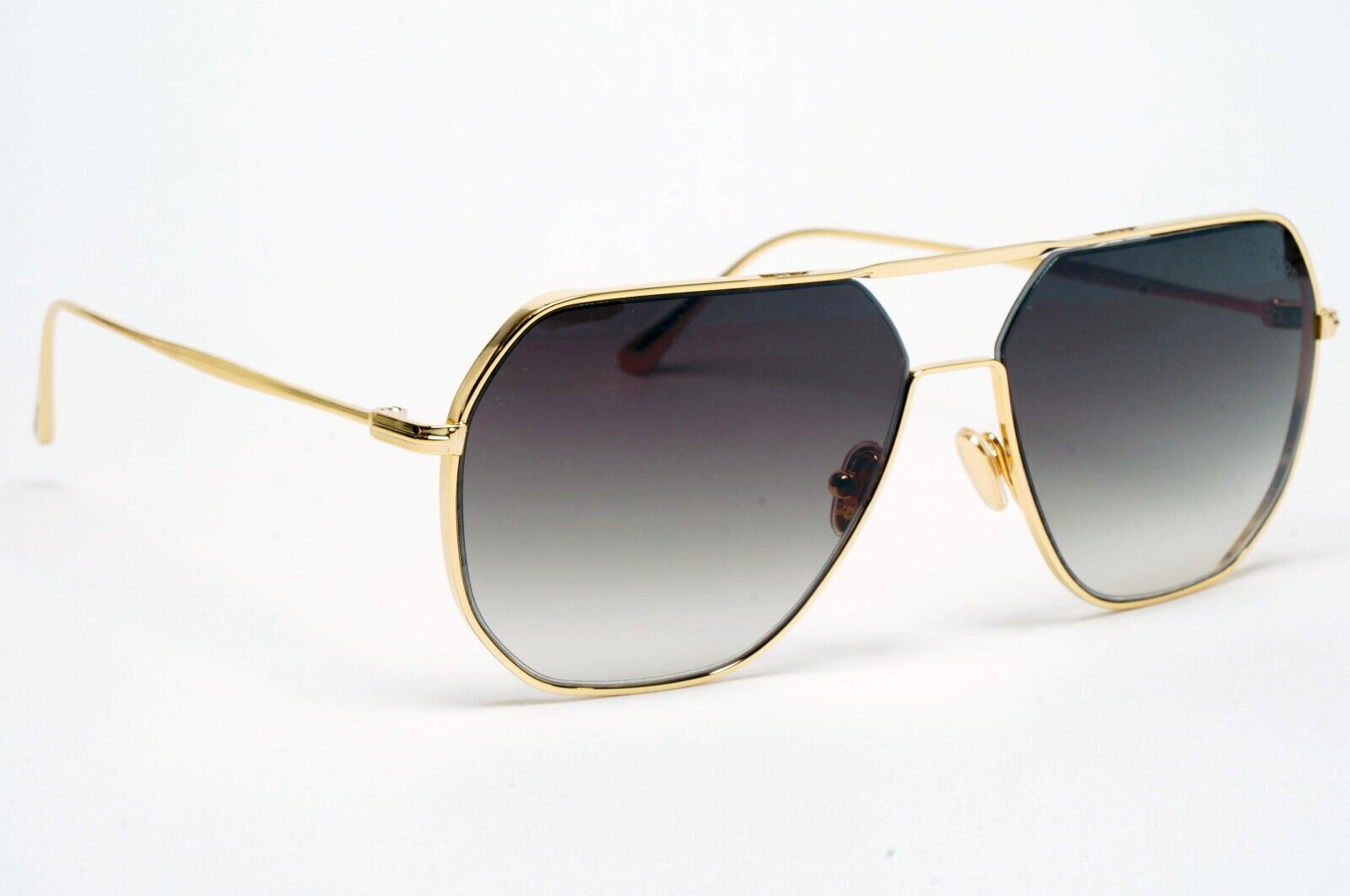Tom Ford Sunglasses Gilles-02 Gold Grey Navigator FT0852 TF 852 30B 59mm