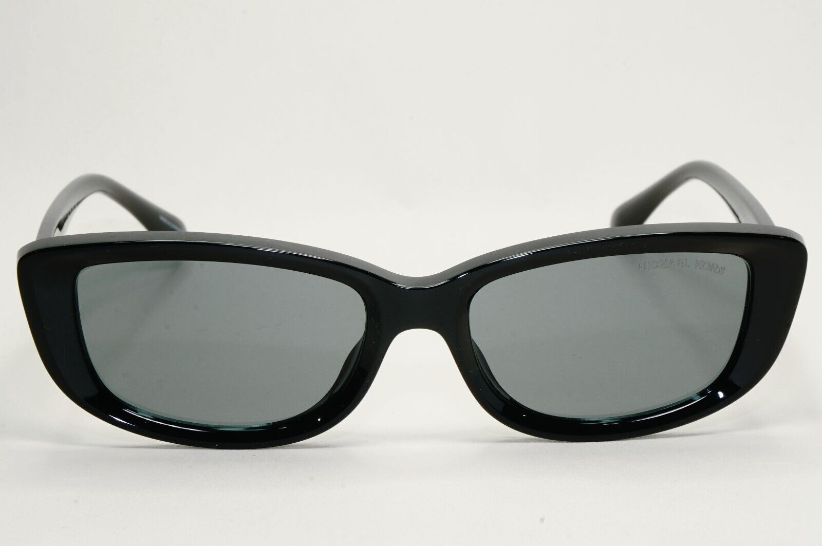 Michael Kors Sunglasses Asheville Black Glossy Grey Rectangle MK 2210U 3005/87