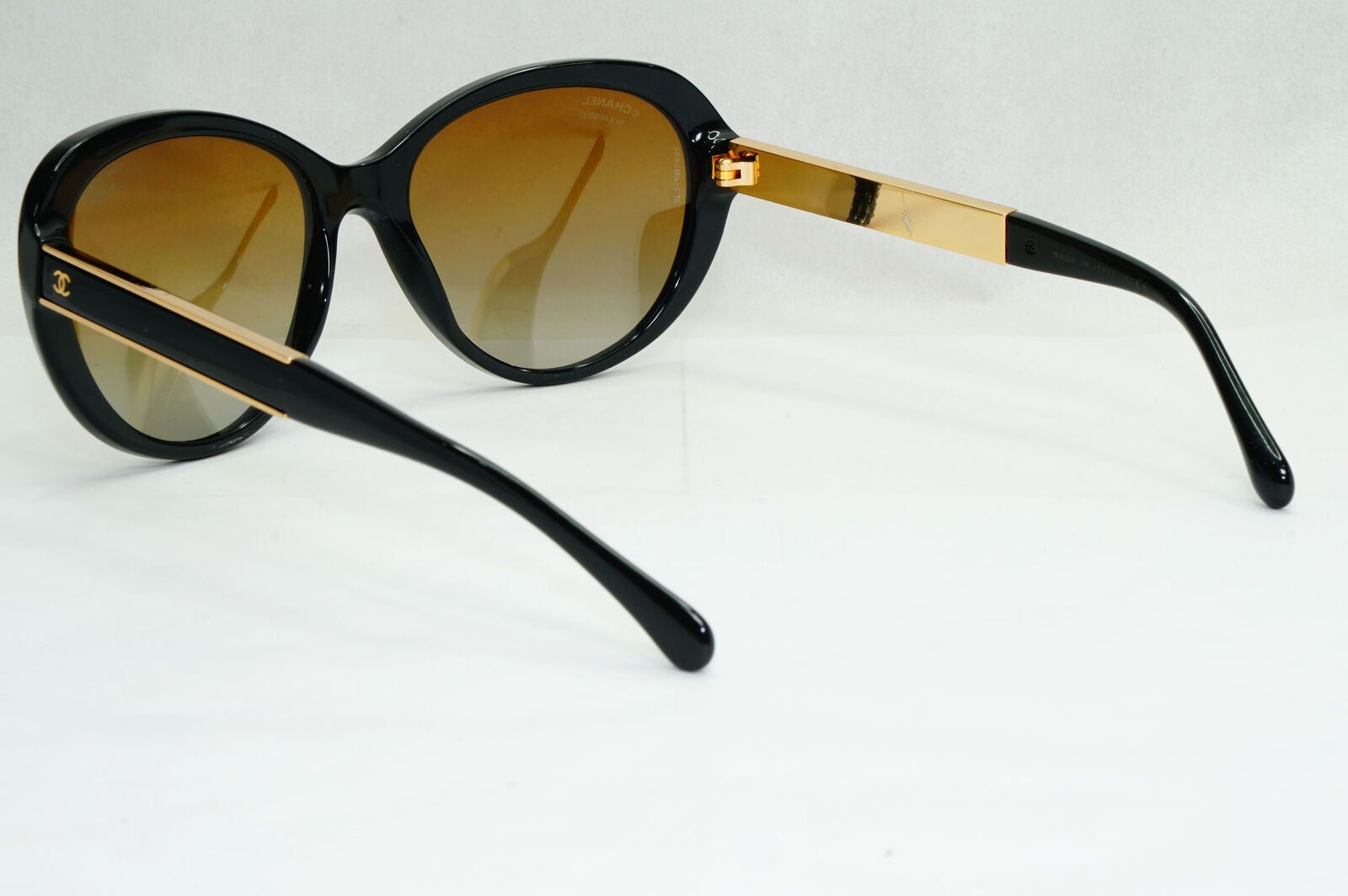 Chanel Sunglasses Polarixed Black Gold Brown Gradient 5269 c.622/S9 070224